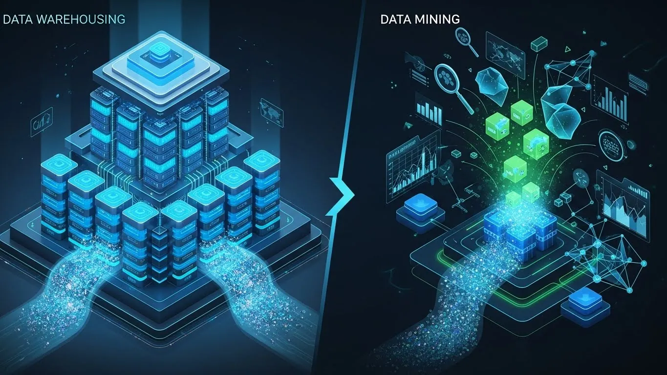 What Is the Difference Between Data Warehousing and Data Mining